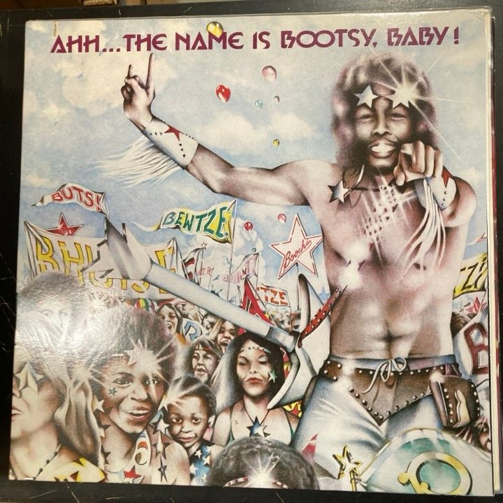 Bootsy's Rubber Band - Ahh... The Name Is Bootsy, Baby! (US/1977) LP (VG+-/VG+) -funk-